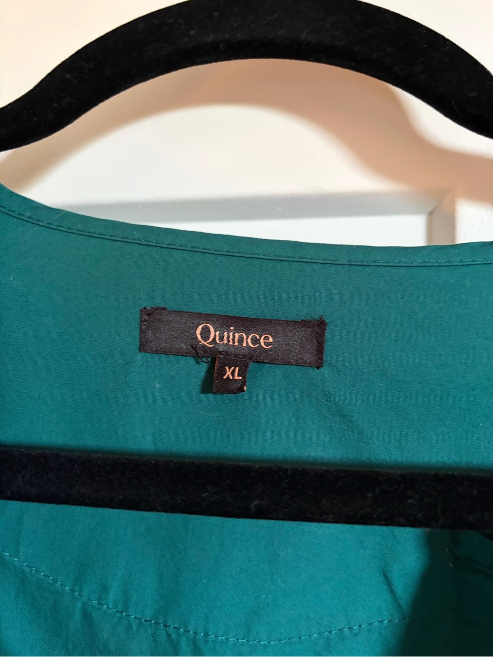 Quince Teal Tiered Maxi Dress - Picture 5 of 5